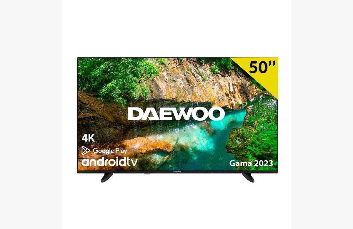 ¡Oferta única! Televisor Daewoo de 50 UHD 4K a precio increíble