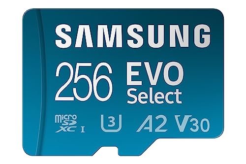 ¡No te quedes sin espacio! Ahorra con el descuento en la tarjeta de memoria Samsung EVO Select de 256GB