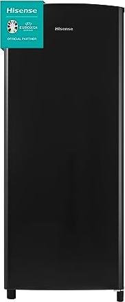 ¡No dejes pasar esta oportunidad: Frigorífico Hisense de una puerta con botellero cromado y 164L de capacidad a un precio increíble!