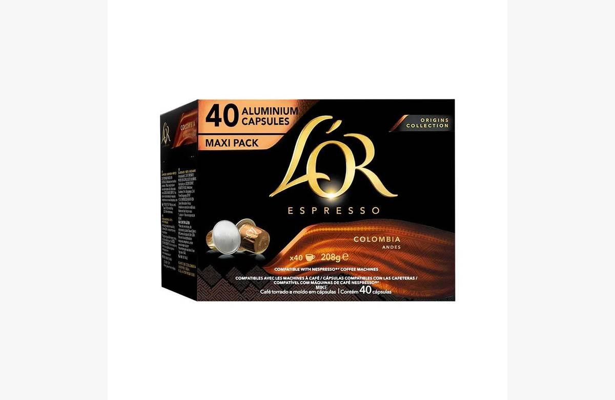¡Aprovecha el mega descuento en el pack de 40 cápsulas de café L’Or Colombia!