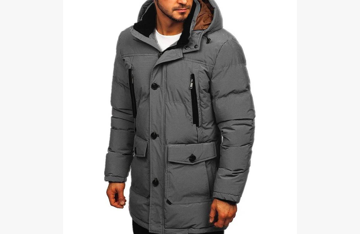 ¡Ahorra al máximo en esta chaqueta de plumón de algodón para hombre!
