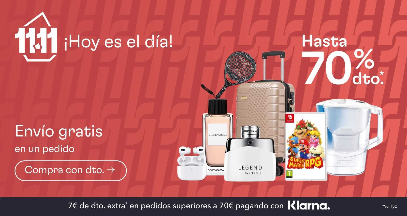 ¡Súmate ya a las mejores ofertas del día con descuentos increíbles y envíos gratuitos!