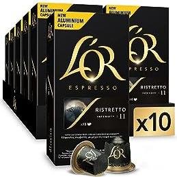 ¡Ahorra ahora en el increíble pack de 100 cápsulas L’OR Espresso Ristretto!
