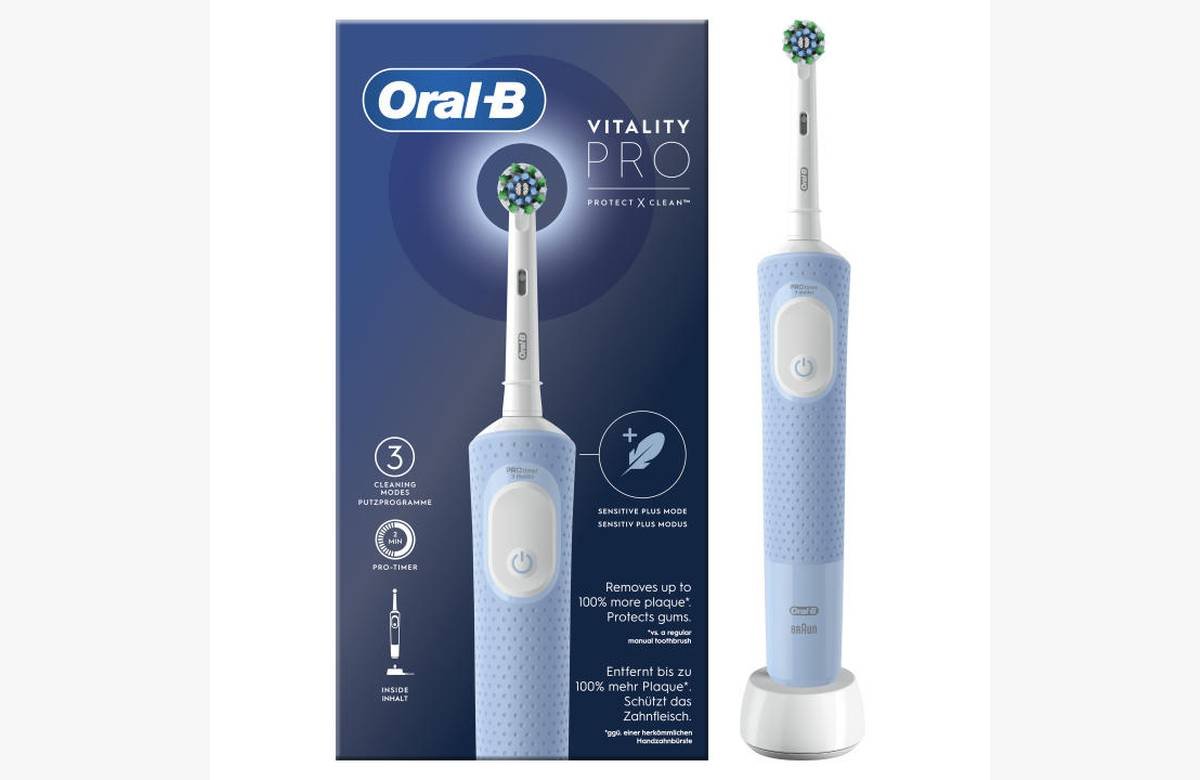 ¡Ahorra un 50% en el cepillo de dientes eléctrico Oral B Vitality Pro!