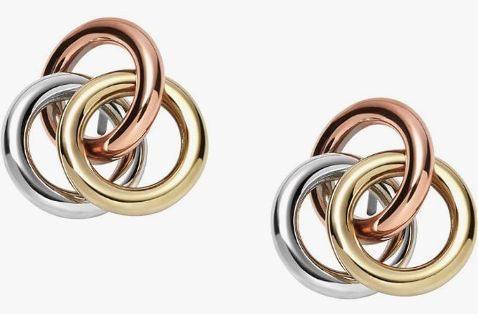 ¡Increíble oferta! Pendientes Fossil de mujer en acero inoxidable con descuento especial. ¡No te lo pierdas!