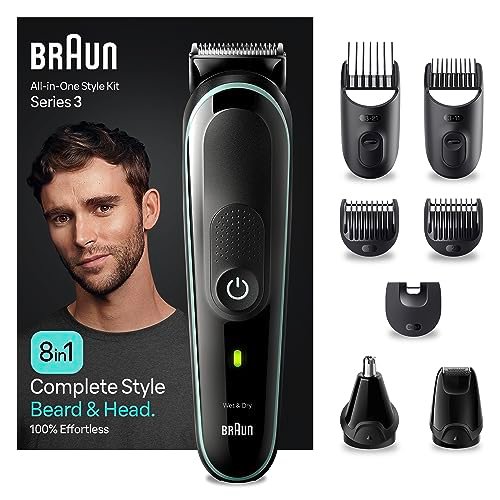 ¡Ahorra un 50% en el kit completo de la recortadora Braun Series 3!