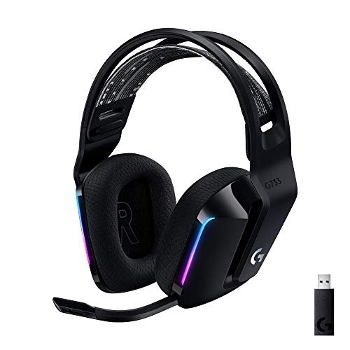 ¡Ahorra un 47% en los increíbles auriculares Logitech G733 Lightspeed inalámbricos con luces RGB y 29H de autonomía!