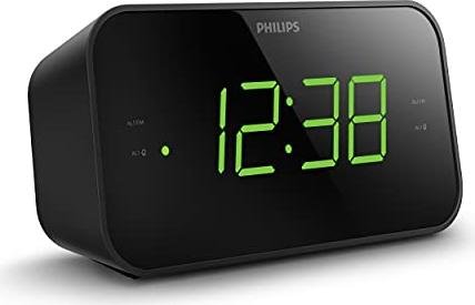 Aprovecha la oferta: Despertador radio Philips con pantalla táctil y doble alarma al mejor precio.