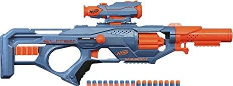 ¡Aumenta tu puntería y diversión al máximo! Consigue el Lanzador Nerf Elite 2.0 con tambor de 8 dardos, mira y cañón desmontable a un precio irresistible.