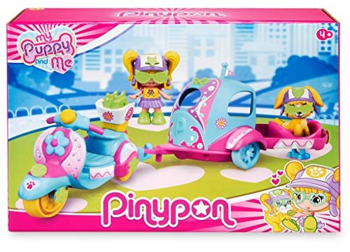 ¡Últimas unidades! Pinypon My Puppy and Me: el set completo con moto, remolque y figuritas. ¡Aprovecha el fin de stock ahora!