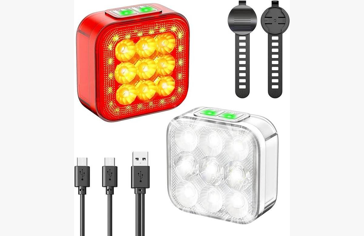 Luces para Bici JOFLY: Autonomía de 60 Horas con Oferta Imperdible