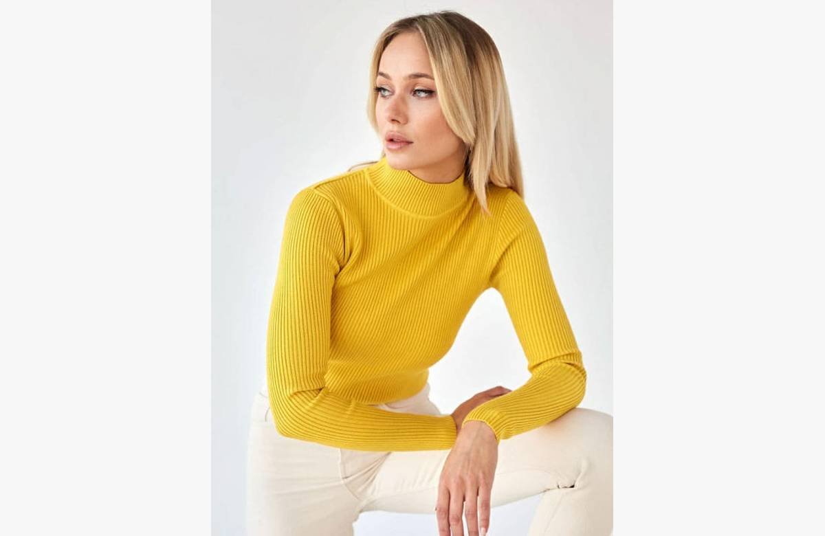 ¡Consigue ya tu suéter básico ajustado de punto liso para mujer y prepárate para el otoño e invierno!