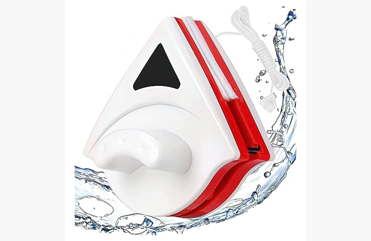 ¡Ahorra tiempo y dinero con el innovador limpiador magnético para cristales!