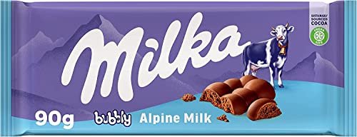 Ahorra en grande en la compra recurrente de la irresistible tableta Milka Bubbly.