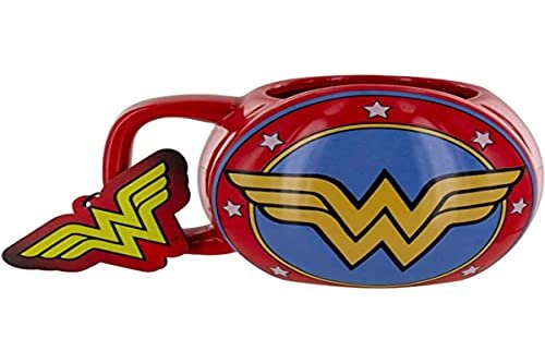 ¡Descuento único en la taza de cerámica de Wonder Woman, no te lo pierdas!