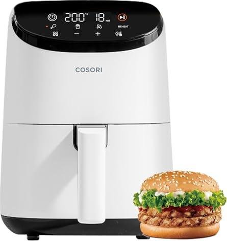 ¡Ahorra hasta un 50% en la increíble freidora de aire Cosori de 2L! ¡Potencia y temperatura perfectas para tus comidas!