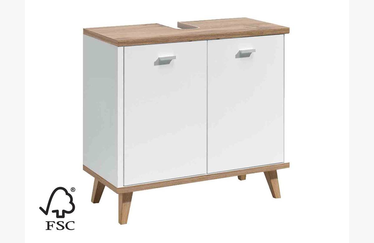 ¡Transforma tu baño con estilo! Descuento irresistible en el Mueble para debajo del lavabo Corfu