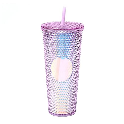 ¡Aprovecha el descuento en este increíble vaso de 710ml a prueba de fugas con tapa y pajita!