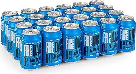 ¡Aprovecha la oferta: 24 latas de cerveza Free Damm con envío gratuito!