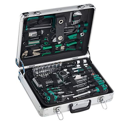 ¡Aprovecha esta increíble oferta en el maletín Mannesmann de 124 piezas!