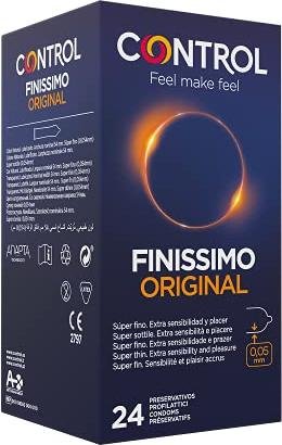 ¡Ahorra y disfruta al máximo con la promoción de 24 preservativos Control Finissimo Original!