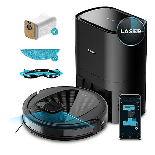 ¡Ahorra tiempo y dinero con el robot aspirador Cecotec Conga 7490 con base de autovaciado de 2L!