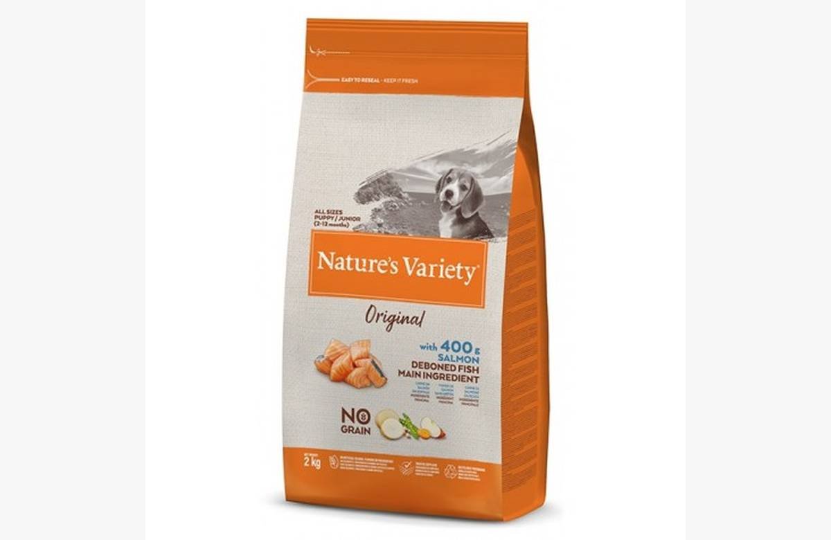 ¡No te pierdas esta increíble oferta en Nature’s Variety Original Grain Free Salmón Junior 10 Kg! ¡Aprovecha ya y adquiere este super chollo a precio de saldo!