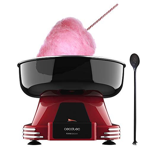 ¡Sorprende a tus seres queridos con la deliciosa dulzura de la máquina de algodón de azúcar Cecotec de 500W!