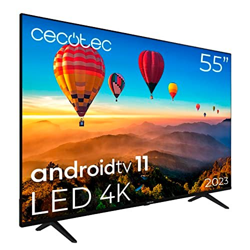 ¡Aprovecha esta oferta única en el televisor Cecotec LED 4K AndroidTV 11, de 55 con Dolby Vision y Atmos!