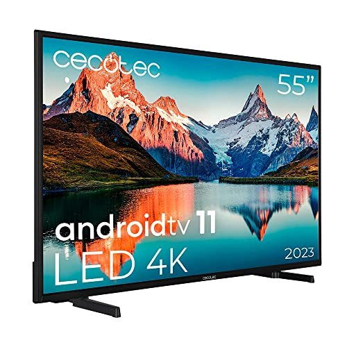 Increíble oferta: Televisor Cecotec LED 4K de 55 con Chromecast integrado y Dolby Vision Atmos ¡No te lo pierdas!