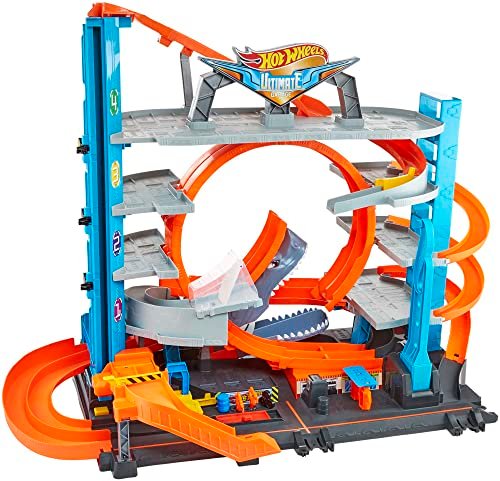 ¡Increíble descuento en el megagaraje con tiburón y looping de Hot Wheels!