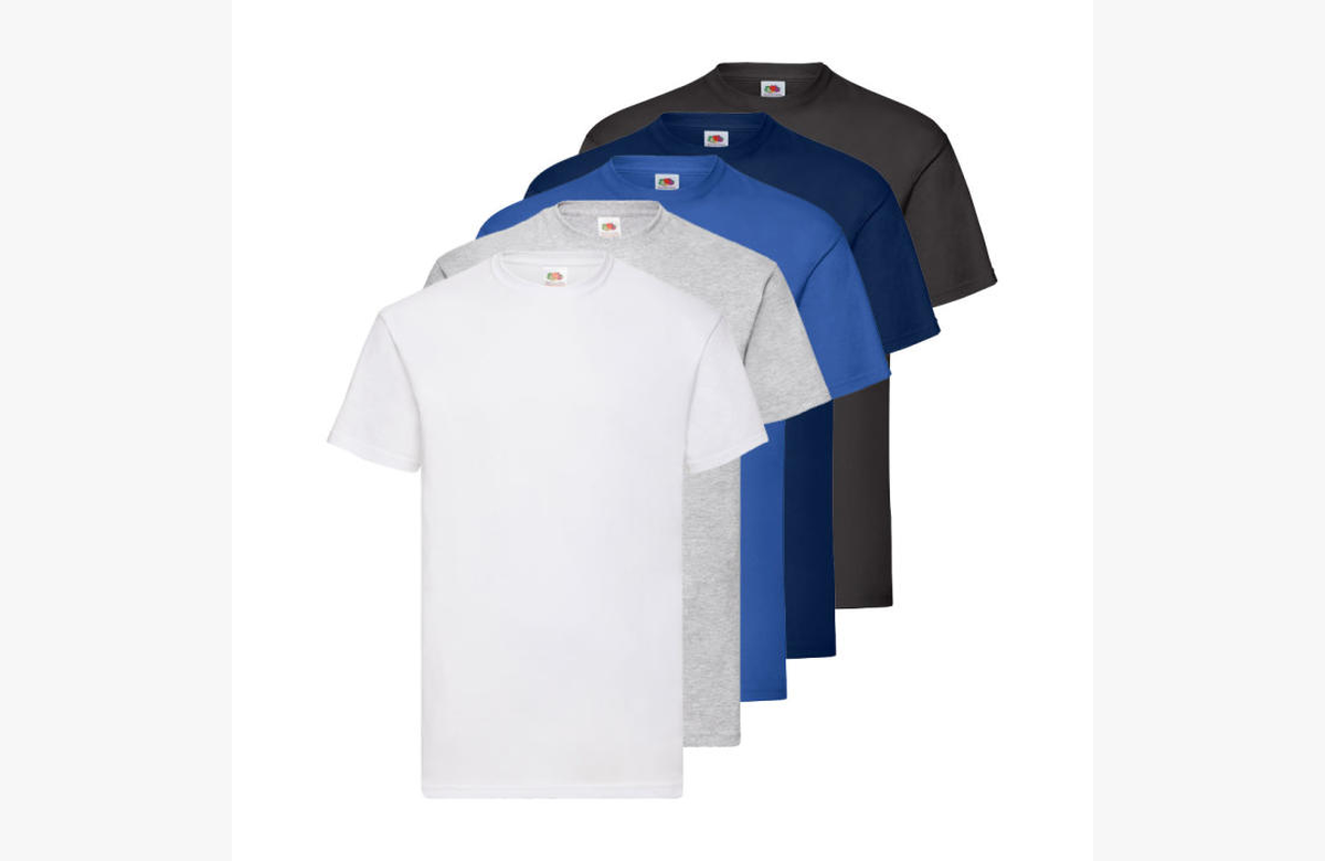 ¡Increíbles descuentos en el pack esencial de 5 camisetas de algodón para hombre!