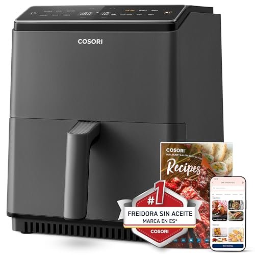¡Ahorra al máximo en la freidora Cosori de 6,4L con Wifi y doble resistencia!