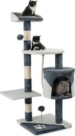 ¡Aprovecha esta oferta única para el árbol rascador de gatos de 112cm!