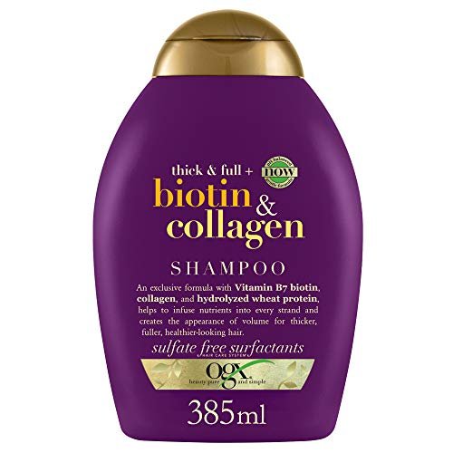 Oferta única: Champú OGX Biotina y Colágeno de 385ml a precio inigualable