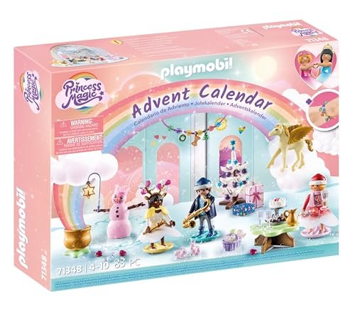¡Aprovecha el precio Prime mínimo y sumérgete en la magia del Calendario de Adviento Playmobil Arcoíris de Navidad!