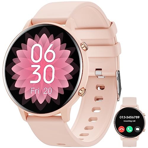 ¡Aprovecha el descuento máximo en este elegante smartwatch de mujer con llamadas y más!