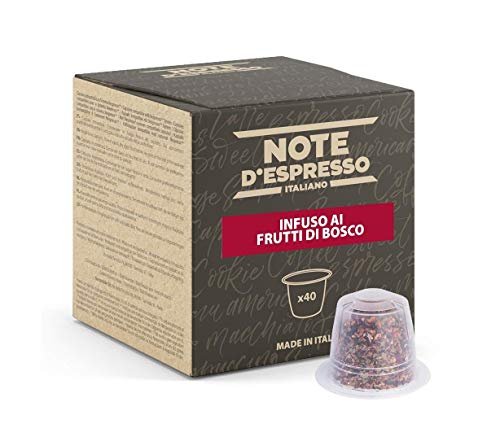 ¡Ahorra al máximo en el pack de 40 cápsulas de infusión Frutos del bosque para Nespresso!