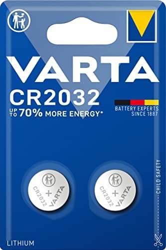 ¡Ahorra al máximo con el pack de 2 pilas Varta CR2032!
