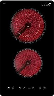 Ahorra ahora en la placa de inducción Cata de 2 fuegos con 9 niveles de potencia