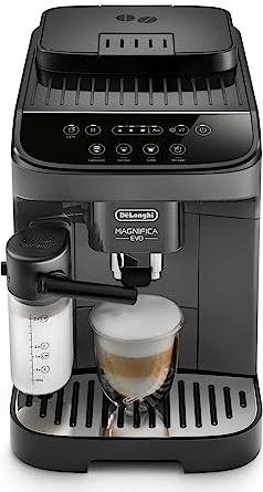 ¡Ahorra al máximo en la cafetera De’Longhi Magnifica Evo con Jarra LatteCream y molinillo integrado!