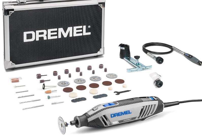 ¡Ahorra ahora en la Dremel 4250 con 3 complementos y 45 accesorios!