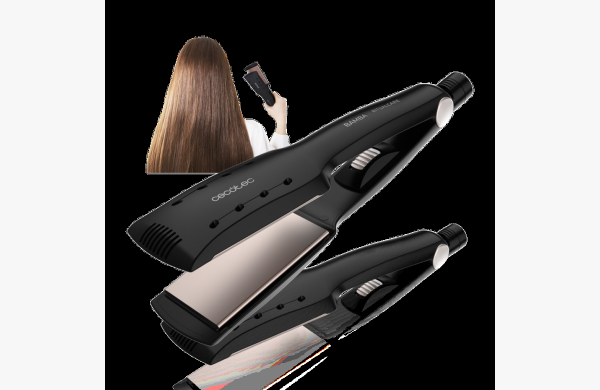 ¡Aprovecha el increíble descuento de hoy en la plancha de pelo RitualCare Wet&Dry de Cecotec!
