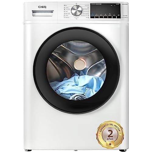 ¡Ahorra al máximo en esta lavadora ChiQ de 10Kg con motor inverter silencioso y alta velocidad!