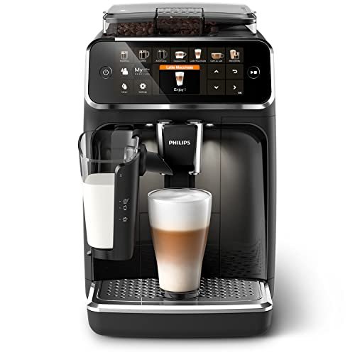 ¡Ahorra al máximo en la cafetera Philips Serie 5400 con múltiples cafés, ajustes personalizados y pantalla avanzada!