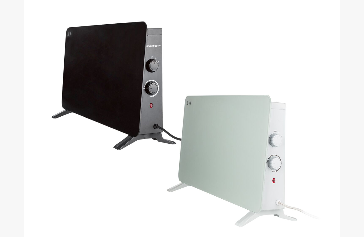 ¡Calienta tu hogar al máximo con este calefactor de vidrio de 2000 W y termostato regulable!