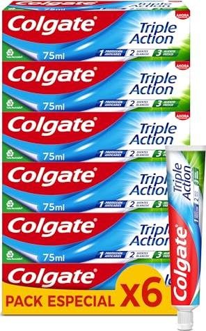 ¡Último día! Aprovecha la promoción en el pack de 6 pastas de dientes Colgate Triple Acción
