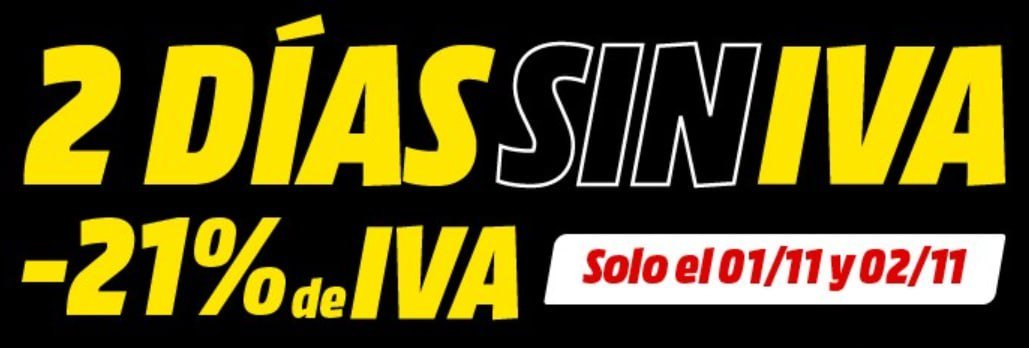 ¡No te pierdas la Súper Promoción Días Sin IVA los días 1 y 2 en miles de productos web!