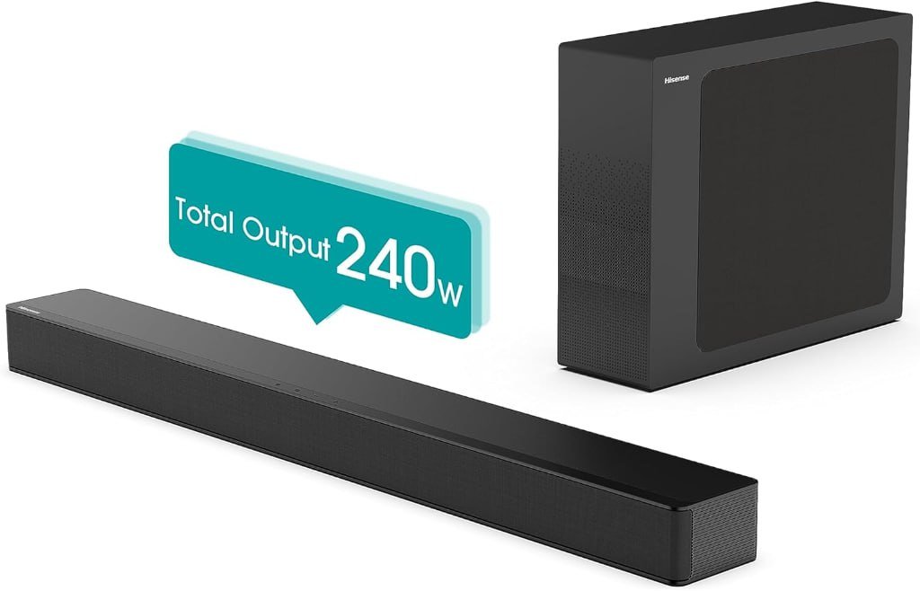 ¡Ahorra en grande con esta barra de sonido Hisense de alto rendimiento!
