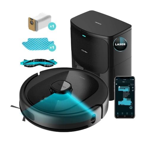 ¡Robot aspirador Conga 8290 con 280min de autonomía, 7000Pa de potencia y autovaciado: ¡La limpieza perfecta para tu hogar!